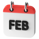پیش‌نمایش فایل february-10318458 از پک روزها و ماه‌های تقویم