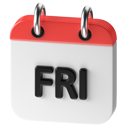 پیش‌نمایش فایل friday-10318457 از پک روزها و ماه‌های تقویم