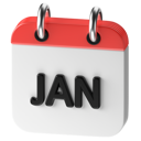 پیش‌نمایش فایل january-10318463 از پک روزها و ماه‌های تقویم