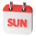 پیش‌نمایش فایل sunday-10318473 از پک روزها و ماه‌های تقویم