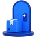 پیش‌نمایش فایل box-at-door-11275621 از پک خرید و تحویل در تجارت الکترونیک
