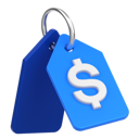 پیش‌نمایش فایل dollar-tag-11275708 از پک خرید و تحویل در تجارت الکترونیک