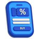 پیش‌نمایش فایل mobile-discount-ticket-11275691 از پک خرید و تحویل در تجارت الکترونیک