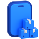 پیش‌نمایش فایل mobile-with-box-11275693 از پک خرید و تحویل در تجارت الکترونیک