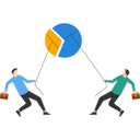 پیش‌نمایش فایل businessmen-fighting-for-more-market-share-8778619 از پک کسب و کار