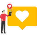 پیش‌نمایش فایل social-media-like-8770170 از پک کسب و کار