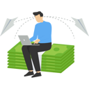 پیش‌نمایش فایل male-doing-money-transaction-on-laptop-8880221 از پک کسب و کار