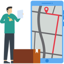 پیش‌نمایش فایل delivery-tracking-app-8976009 از پک کسب و کار