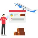 پیش‌نمایش فایل air-delivery-service-8975526 از پک کسب و کار