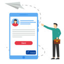 پیش‌نمایش فایل businessman-with-mailing-list-tablet-sending-email-8975521 از پک کسب و کار