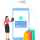 پیش‌نمایش فایل woman-pays-successfully-9091388 از پک کسب و کار