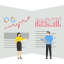 پیش‌نمایش فایل young-woman-and-man-doing-business-analytic-9014304 از پک کسب و کار