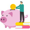 پیش‌نمایش فایل young-knowledgeable-man-putting-money-in-a-piggy-bank-9058694 از پک کسب و کار