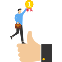 پیش‌نمایش فایل employee-of-the-month-9163220 از پک کسب و کار