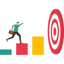 پیش‌نمایش فایل man-running-to-their-goal-in-column-9163245 از پک کسب و کار