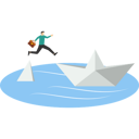 پیش‌نمایش فایل running-away-from-risk-9157091 از پک کسب و کار