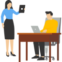 پیش‌نمایش فایل businessmen-and-woman-working-together-9235767 از پک کسب و کار