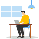 پیش‌نمایش فایل work-at-home-9242746 از پک کسب و کار