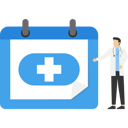 پیش‌نمایش فایل medical-checkup-schedule-9261415 از پک کسب و کار