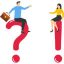 پیش‌نمایش فایل businessman-and-woman-asking-and-answering-questions-9330227 از پک کسب و کار