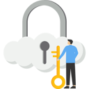 پیش‌نمایش فایل businessman-hand-holding-floating-cloud-padlock-with-security-key-9330229 از پک کسب و کار