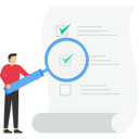 پیش‌نمایش فایل businessman-manager-holding-document-paper-checking-using-big-magnifying-glass-9330224 از پک کسب و کار