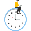 پیش‌نمایش فایل confident-businessman-using-laptop-computer-sitting-at-work-hours-at-night-with-colleagues-in-another-country-9330209 از پک کسب و کار