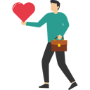 پیش‌نمایش فایل happy-businessman-holding-heart-shape-passionate-walking-to-work-9330225 از پک کسب و کار