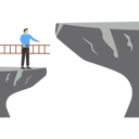 پیش‌نمایش فایل the-belief-of-businessman-holding-ladder-will-climb-to-the-higher-cliff-9330200 از پک کسب و کار