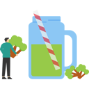 پیش‌نمایش فایل male-prepares-detox-smoothie-from-fresh-vegetables-for-vegan-diet-9287220 از پک کسب و کار