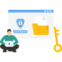 پیش‌نمایش فایل online-data-security-9309826 از پک کسب و کار