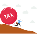 پیش‌نمایش فایل big-heavy-tax-ball-rolling-down-the-hill-to-employer-workers-running-away-from-the-ball-9381006 از پک کسب و کار