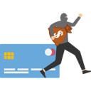 پیش‌نمایش فایل scammer-stealing-money-from-account-using-stolen-credit-card-9381002 از پک کسب و کار