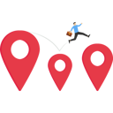 پیش‌نمایش فایل young-entrepreneur-jumps-from-map-navigation-pins-to-a-new-relocation-metaphor-9381008 از پک کسب و کار