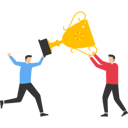 پیش‌نمایش فایل businessmen-fighting-for-winning-trophy-9424326 از پک کسب و کار