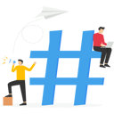 پیش‌نمایش فایل seo-hashtag-9424346 از پک کسب و کار