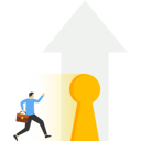 پیش‌نمایش فایل the-businessman-walked-towards-the-door-leading-up-9424344 از پک کسب و کار