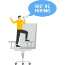 پیش‌نمایش فایل businessman-using-megaphone-with-text-we-are-recruiting-9438176 از پک کسب و کار