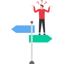 پیش‌نمایش فایل choice-decision-making-as-two-separate-path-options-for-businessman-to-choose-9438157 از پک کسب و کار