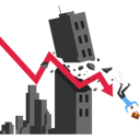 پیش‌نمایش فایل company-went-bankrupt-because-of-global-recession-9438179 از پک کسب و کار