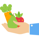 پیش‌نمایش فایل hand-holding-fresh-vegetables-9438166 از پک کسب و کار