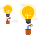 پیش‌نمایش فایل business-people-search-for-idea-9510479 از پک کسب و کار
