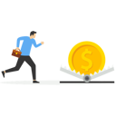 پیش‌نمایش فایل businessman-running-to-money-trap-9510482 از پک کسب و کار