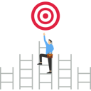 پیش‌نمایش فایل choose-the-ladder-to-reach-the-destination-9510463 از پک کسب و کار