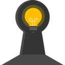 پیش‌نمایش فایل unlock-the-key-to-great-ideas-9510460 از پک کسب و کار
