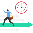 پیش‌نمایش فایل business-people-rush-to-work-against-time-9533401 از پک کسب و کار