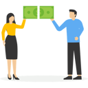 پیش‌نمایش فایل businessmen-connect-money-puzzles-9533413 از پک کسب و کار