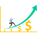 پیش‌نمایش فایل leader-go-to-the-top-chart-9533404 از پک کسب و کار