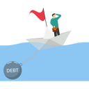 پیش‌نمایش فایل leader-sinks-due-to-debt-burden-9533416 از پک کسب و کار