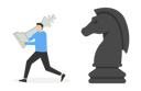 پیش‌نمایش فایل businessman-escape-from-playing-chess-9571050 از پک کسب و کار